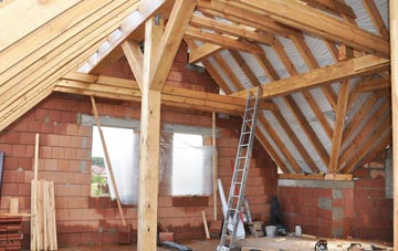 Potters Brook attic trusses
